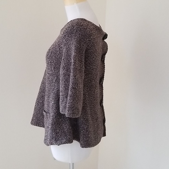 MANOUSH small brown sweater with back buttons - Picture 2 of 8